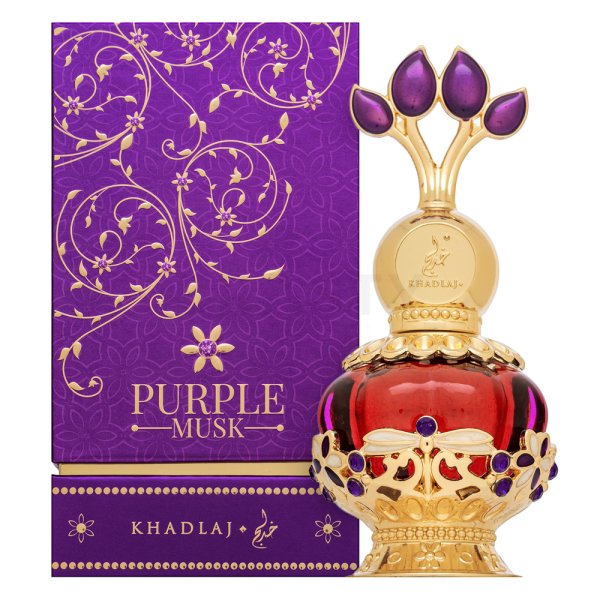 Khadlaj Purple Musk Parfémovaný olej pre ženy 20 ml