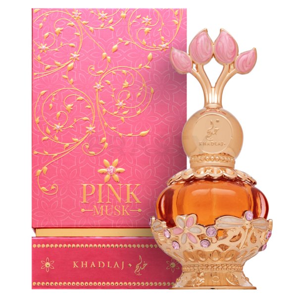 Khadlaj Pink Musk Aceite perfumado para mujer 20 ml