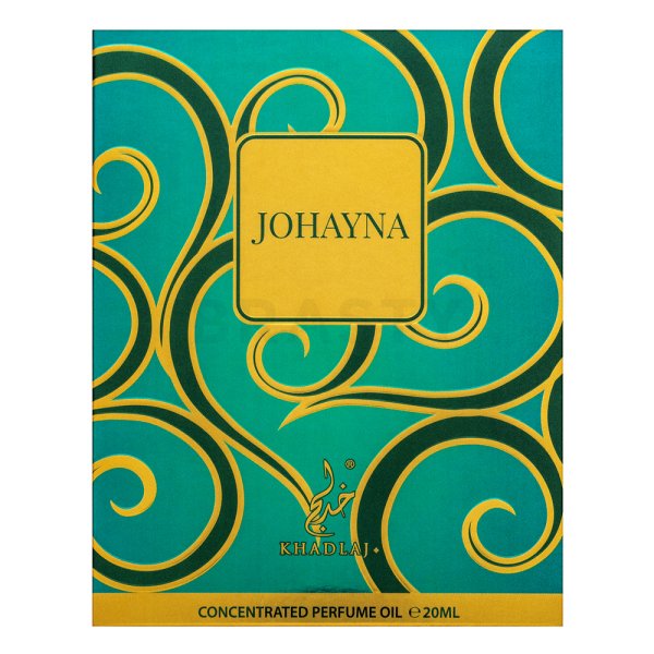 Khadlaj Johayna Green Geparfumeerde olie unisex 20 ml