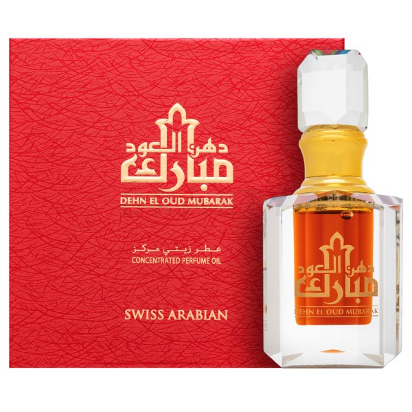 Swiss Arabian Dehn El Oud Mubarak Olejek perfumowany unisex 6 ml