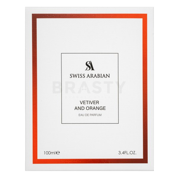 Swiss Arabian Vetiver and Orange Eau de Parfum da uomo 100 ml
