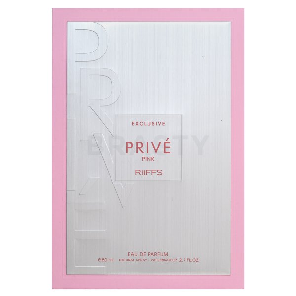 Riiffs Exclusive Prive Pink Eau de Parfum da donna 80 ml