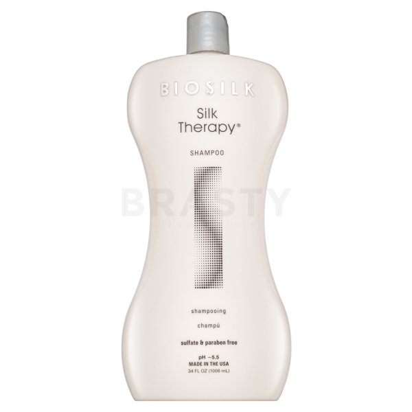 BioSilk Silk Therapy Shampoo șampon de netezire pentru toate tipurile de păr 1006 ml