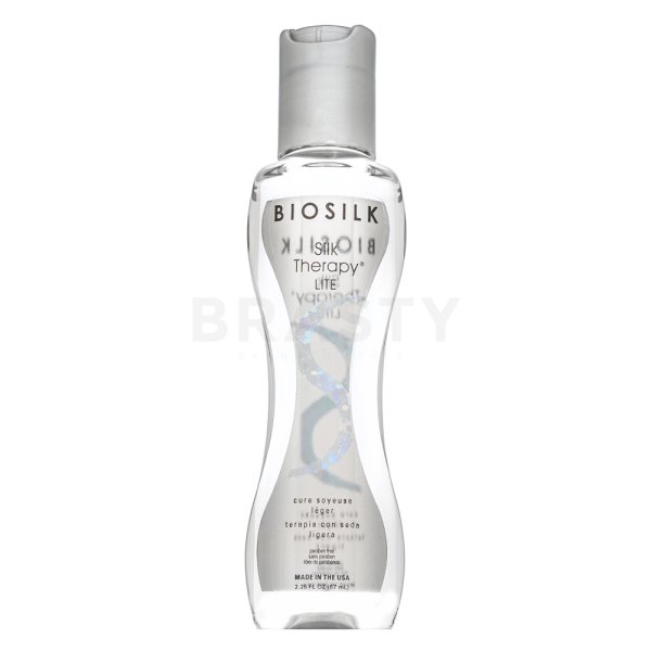 BioSilk Silk Therapy Lite öblítés nélküli kondicionáló haj regenerálására, táplálására és védelmére 67 ml