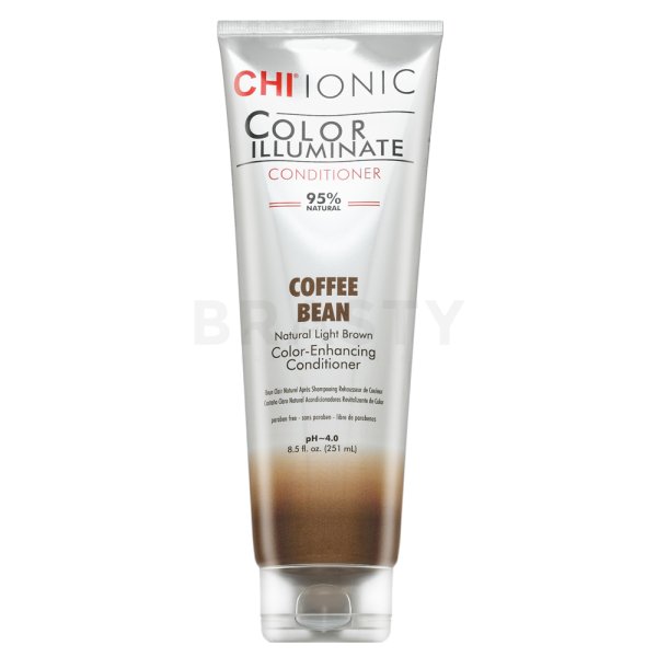 CHI Ionic Color Illuminate Coffee Bean Conditioner tónovací kondicionér pro hnědé odstíny 251 ml