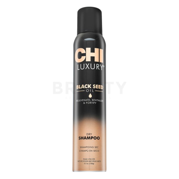 CHI Luxury Black Seed Oil Dry Shampoo suchý šampon pro všechny typy vlasů 150 g