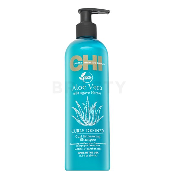CHI Aloe Vera Curls Defined Curl Enhancing Shampoo vyživující šampon pro kudrnaté vlasy 340 ml