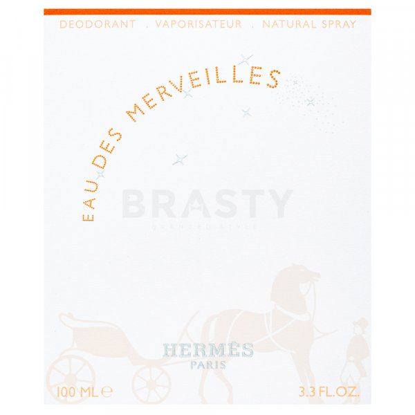 Hermes Eau des Merveilles dezodorant z atomizerem dla kobiet 100 ml