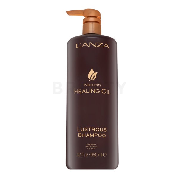 L’ANZA Keratin Healing Oil Lustrous Shampoo Pflegeshampoo mit Keratin 1000 ml