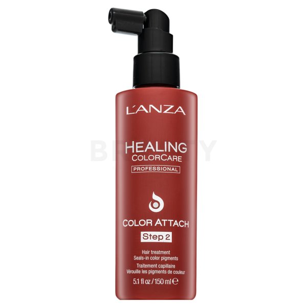 L’ANZA Healing ColorCare Color Attach Step 2 bezoplachová péče pro ochranu a lesk vlasů 150 ml