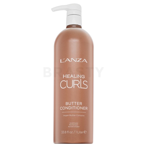 L’ANZA Healing Curls Butter Conditioner erősítő kondicionáló hullámos és göndör hajra 1000 ml