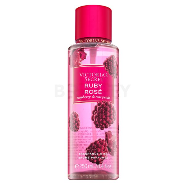 Victoria's Secret Ruby Rose Raspberry & Rose Petals spray per il corpo da donna 250 ml