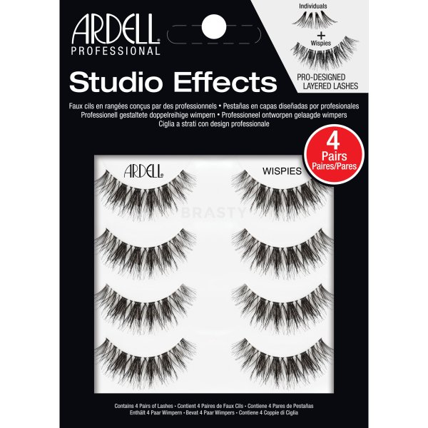 Ardell Studio Effects Lashes 4 Pairs Wimpers om te plakken - Set Wispies