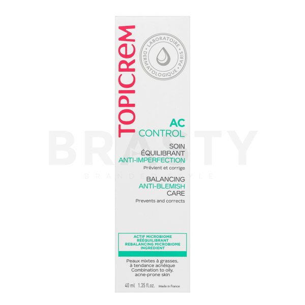 Topicrem AC Control konzentrierte rekonstruktive Pflege Balancing Anti-Blemish Care 40 ml