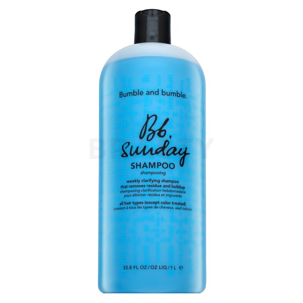 Bumble And Bumble BB Sunday Shampoo Champú de limpieza profunda Para todo tipo de cabello 1000 ml