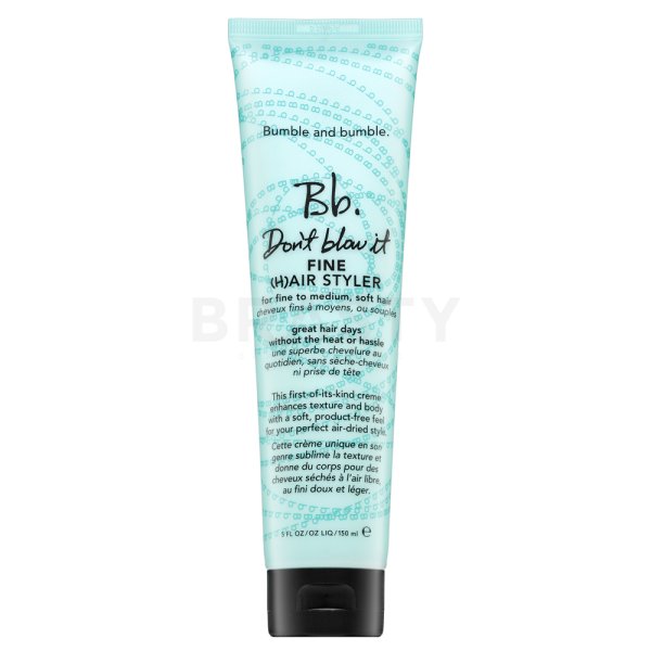 Bumble And Bumble BB Don't Blow It Fine (H)air Styler smoothing cream pro jemné vlasy 150 ml