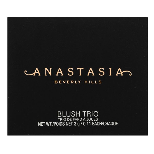 Anastasia Beverly Hills Blush Trio pudrová tvářenka Peachy Love 9 g