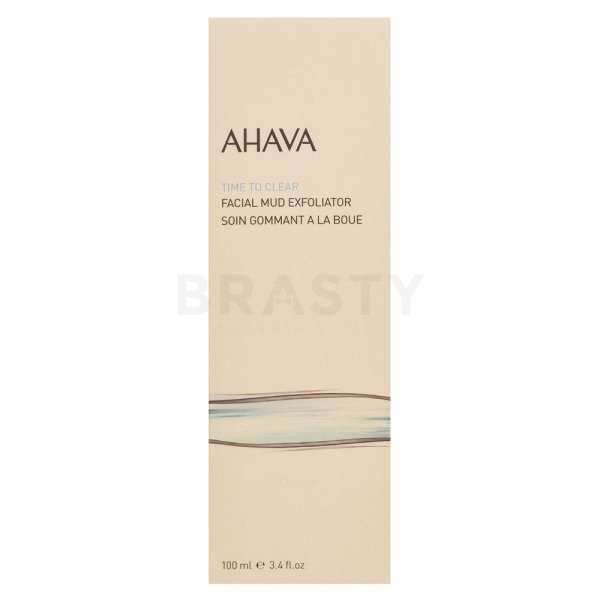 Ahava Time To Clear bőrradír Facial Mud Exfoliator 100 ml