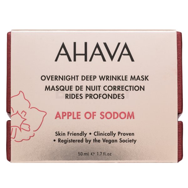 Ahava Overnight nočna maska Deep Wrinkle Mask 50 ml