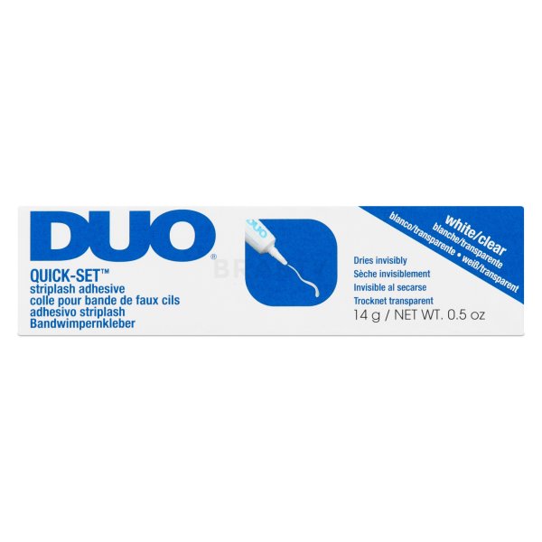 Ardell DUO Quick-Set Striplash Adhesive Lijm voor Wimpers White/Clear 14 g