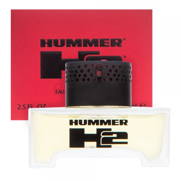HUMMER H2 (RED) Eau de Toilette da uomo 75 ml