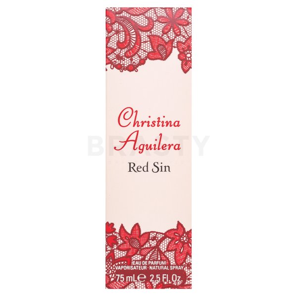 Christina Aguilera Red Sin parfémovaná voda pro ženy 75 ml