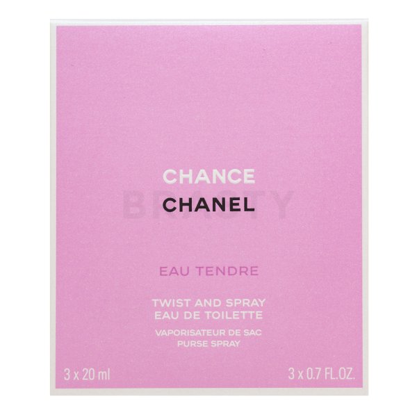 Chanel Chance Eau Tendre - Twist and Spray Eau de Toilette femei 3 x 20 ml