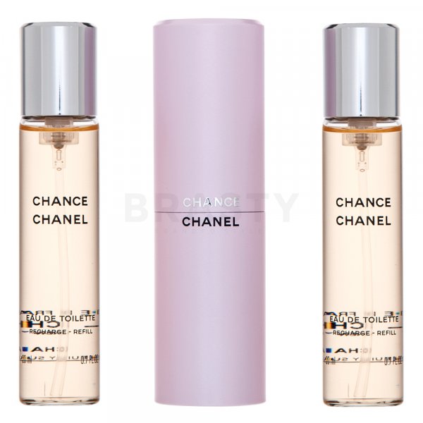 Chanel Chance - Refillable toaletní voda pro ženy 3 x 20 ml