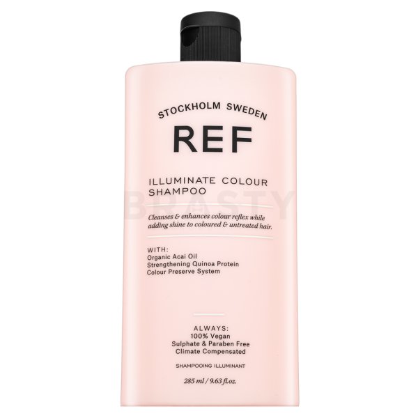 REF Illuminate Colour Shampoo подхранващ шампоан За блясък и защита на боядисаната коса 285 ml
