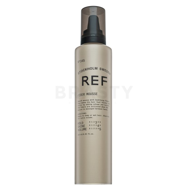 REF Fiber Mousse N°345 pěnové tužidlo pro objem a silnou fixaci 250 ml