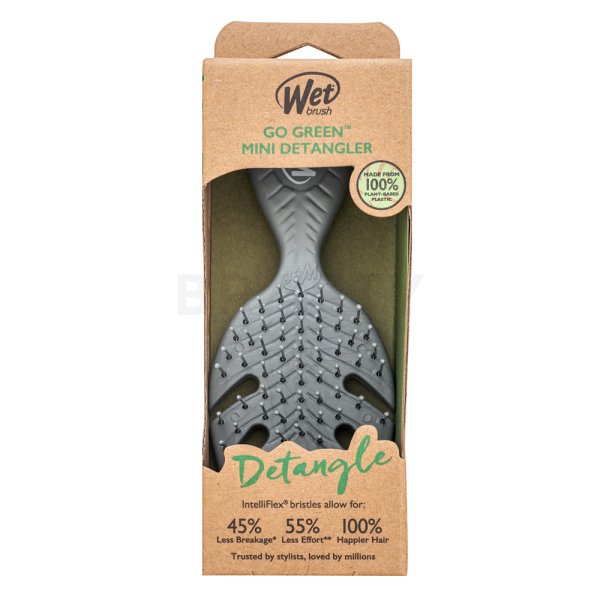 Wet Brush Go Green Mini Detangler Grey krtača za lase