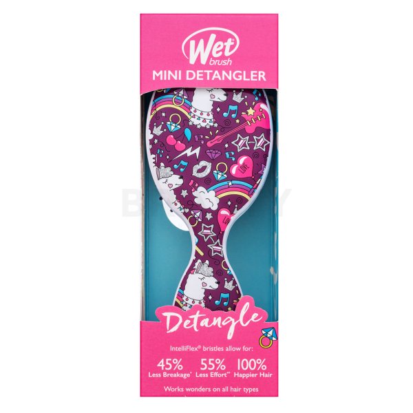 Wet Brush Happy Hair Mini Detangler Llama perie de păr pentru copii