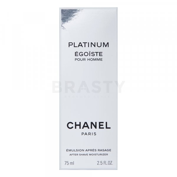 Chanel Platinum Egoiste balzám po holení pro muže 75 ml