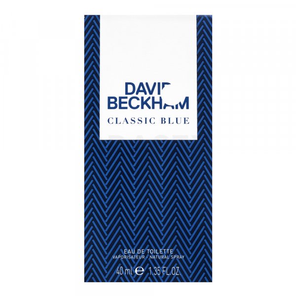 David Beckham Classic Blue Eau de Toilette férfiaknak 40 ml