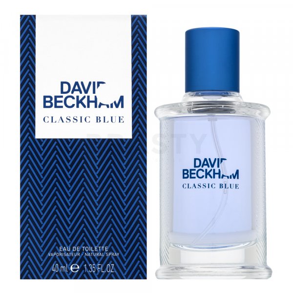 David Beckham Classic Blue Eau de Toilette für Herren 40 ml