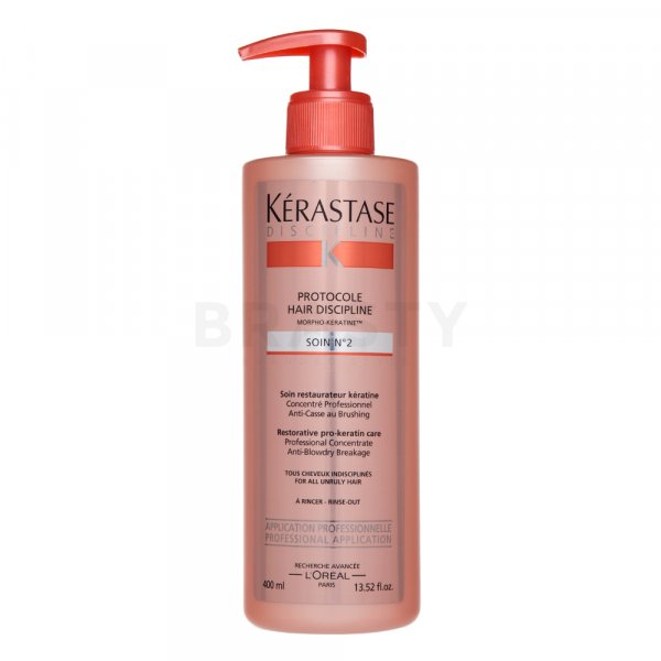 Kérastase Discipline Protocole Hair Discipline Restorative Pr regenerační keratinová kúra pro nepoddajné vlasy 400 ml