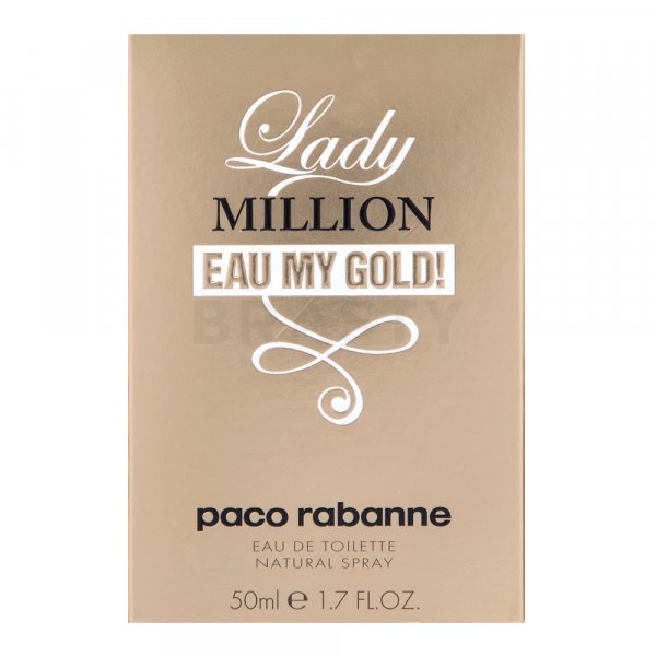 Paco Rabanne Lady Million Eau My Gold! Eau de Toilette for women 50 ml