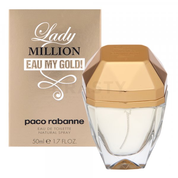 Paco Rabanne Lady Million Eau My Gold! тоалетна вода за жени 50 ml