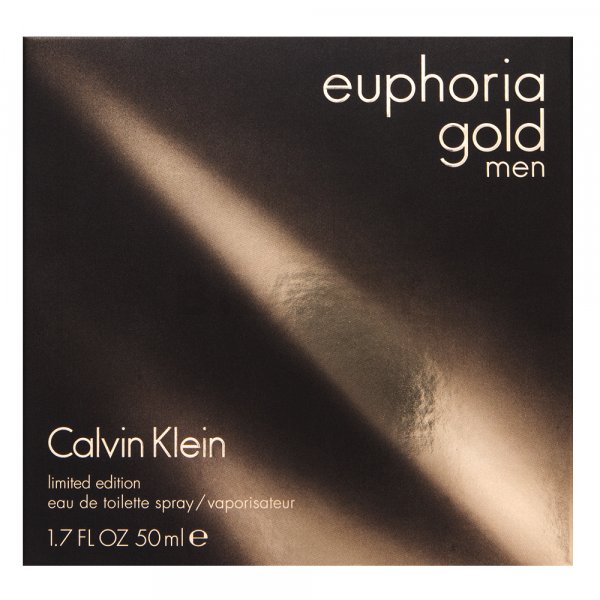 Calvin Klein Euphoria Gold Men toaletní voda pro muže 50 ml