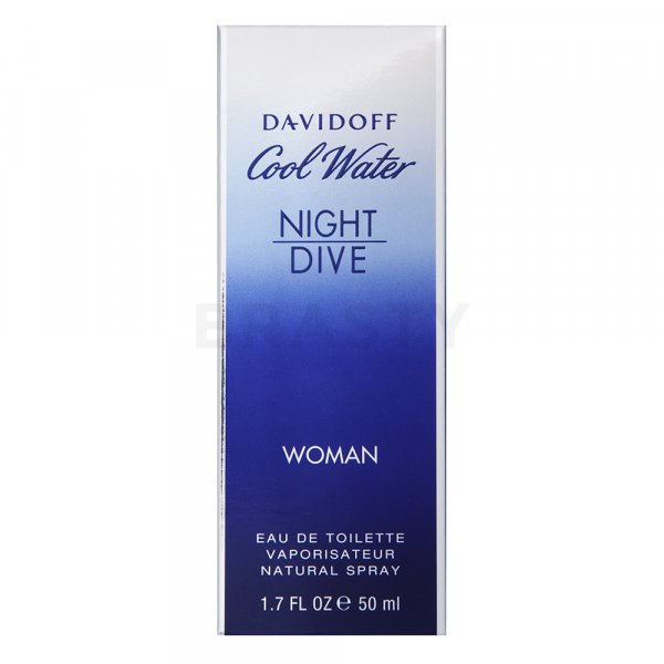 Davidoff Cool Water Night Dive Woman Eau de Toilette femei 50 ml