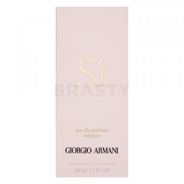 Armani (Giorgio Armani) Sí Intense Eau de Parfum da donna 50 ml