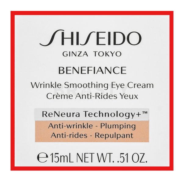 Shiseido Benefiance crema per gli occhi Wrinkle Smoothing Eye Cream 15 ml