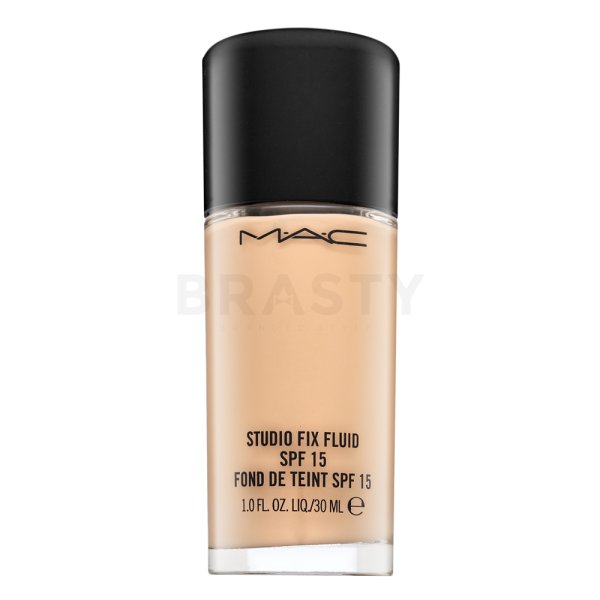 MAC Studio Fix Fluid Foundation SPF15 NC15 dlouhotrvající make-up pro sjednocenou a rozjasněnou pleť 30 ml