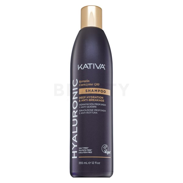 Kativa Hyaluronic Keratin - Coenzyme Q10 Shampoo shampoo rinforzante con acido ialuronico 355 ml