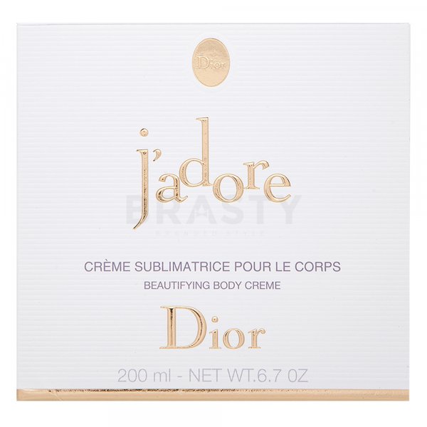 Dior (Christian Dior) J'adore tělový krém pro ženy 200 ml