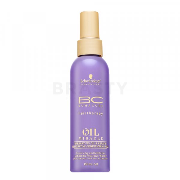 Schwarzkopf Professional BC Bonacure Oil Miracle Barbary Fig Oil & Keratin Restorative Conditioning Milk leave-in conditioner for very dry and brittle hair 150 ml