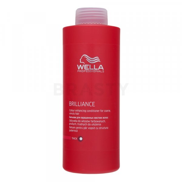 Wella Professionals Brilliance Conditioner balsam pentru păr aspru si colorat 1000 ml