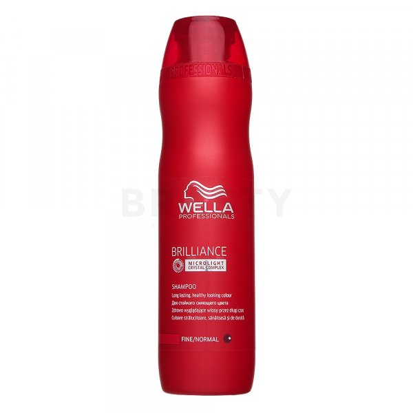 Wella Professionals Brilliance Shampoo Shampoo für feines und gefärbtes Haar 250 ml