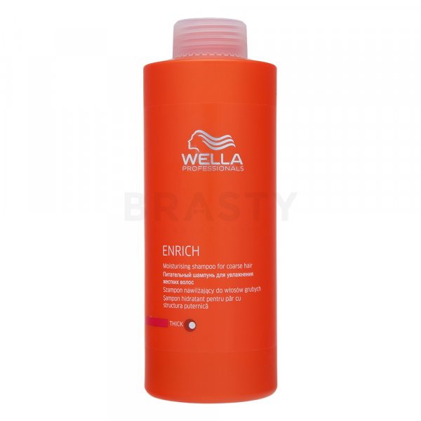 Wella Professionals Enrich Moisturising Shampoo szampon do włosów grubych i suchych 1000 ml
