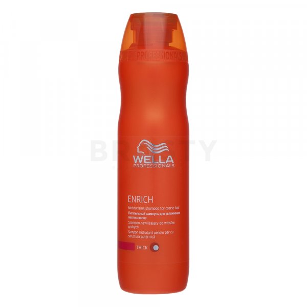 Wella Professionals Enrich Moisturising Shampoo šampon pro hrubé a suché vlasy 250 ml